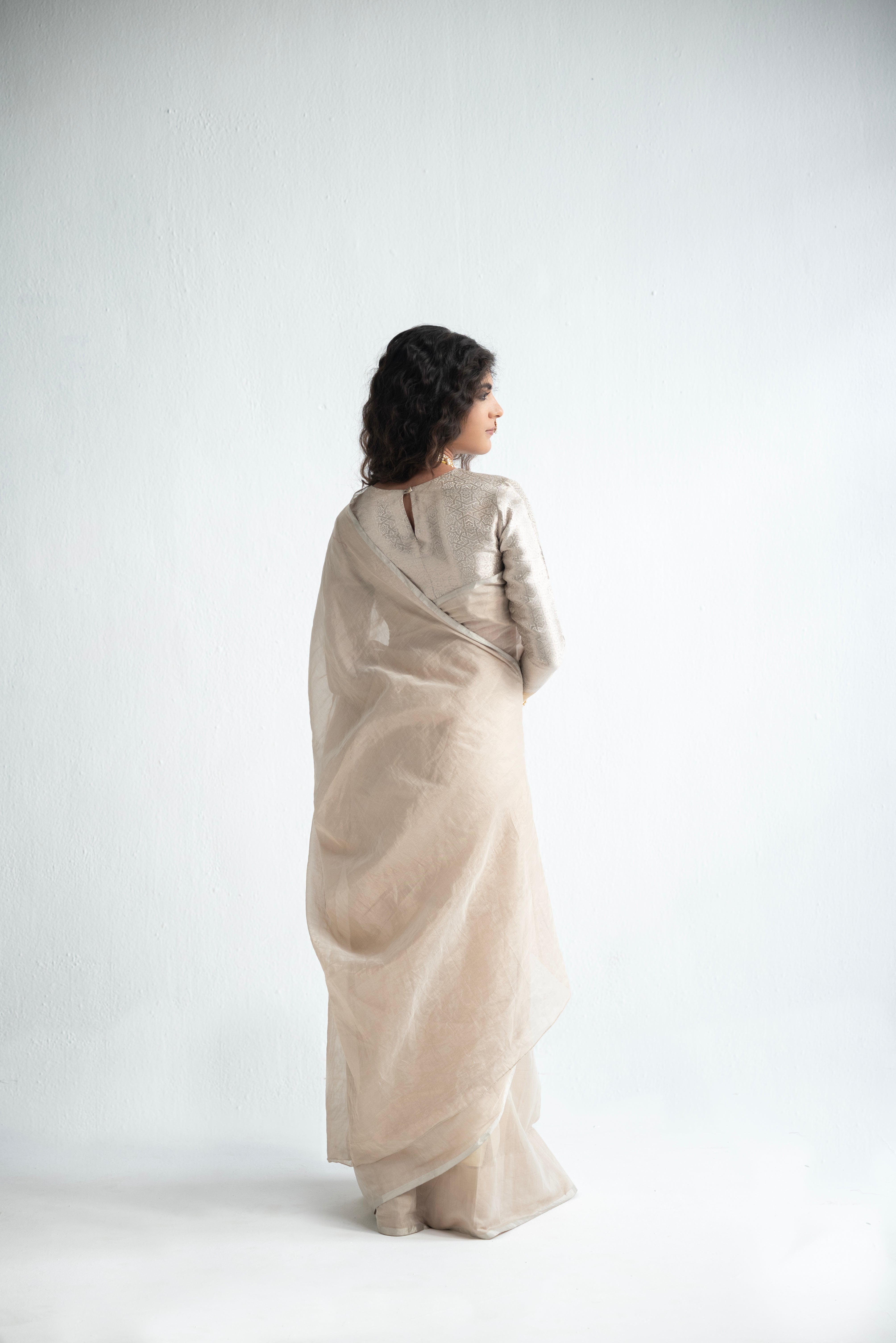 Rooh - Handloom Tissue Saree
