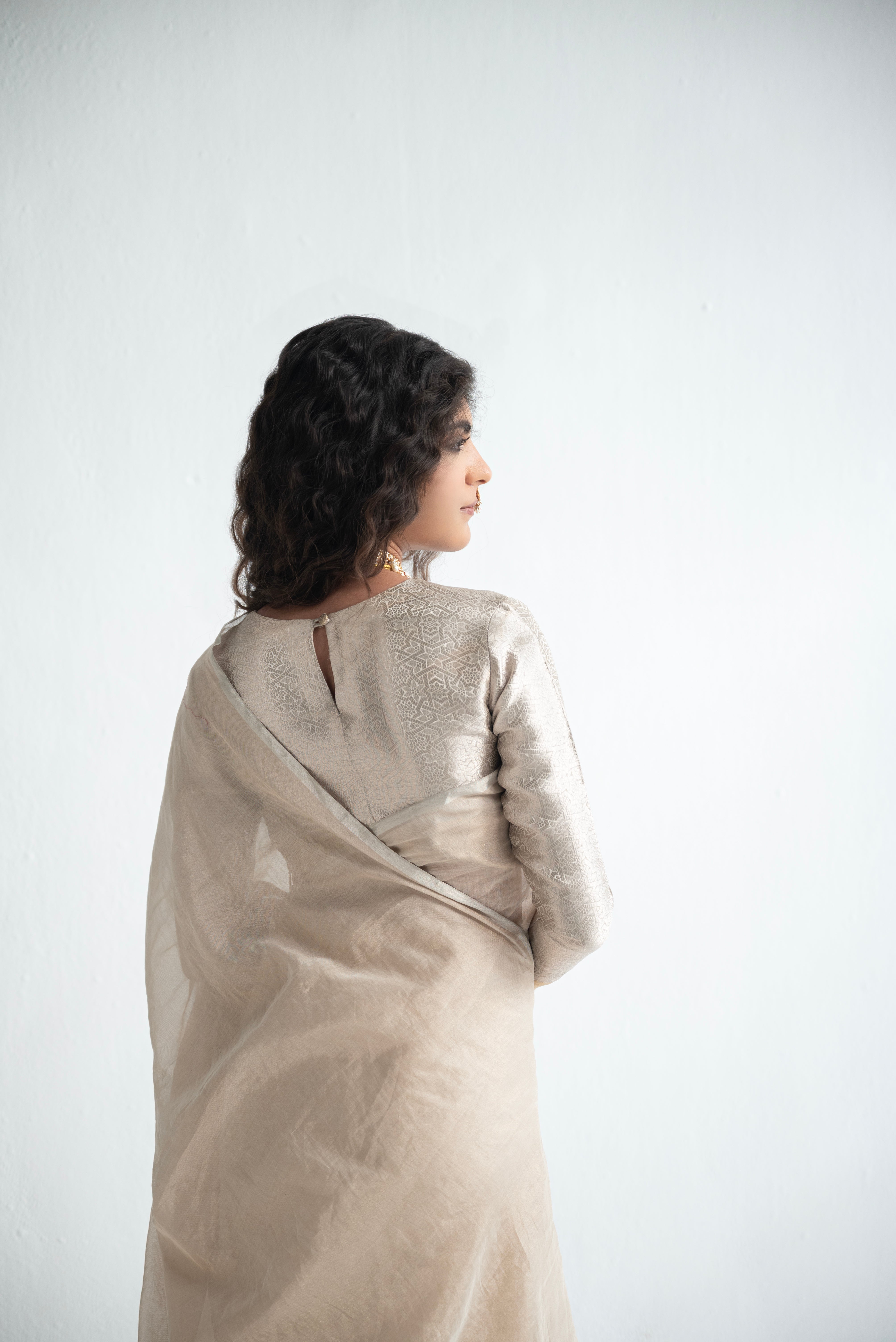 Rooh - Handloom Tissue Saree