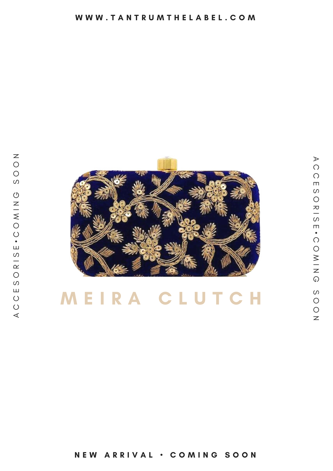 MEIRA CLUTCH - TANTRUMTHELABEL