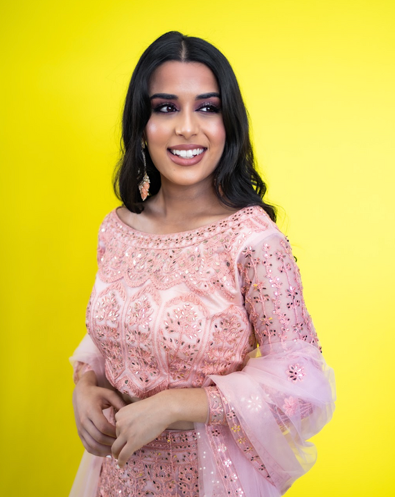 Priyanka - Peach Lehenga