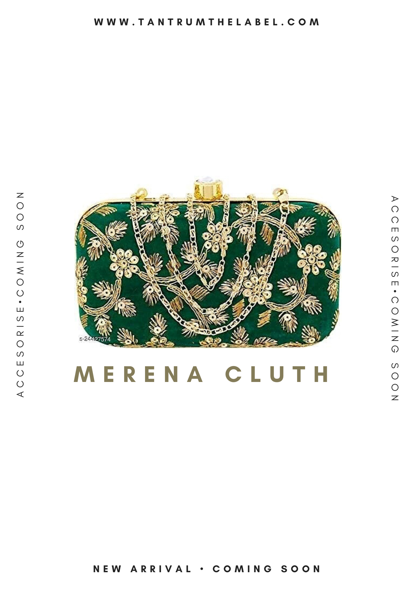 MERENA CLUTCH - TANTRUMTHELABEL