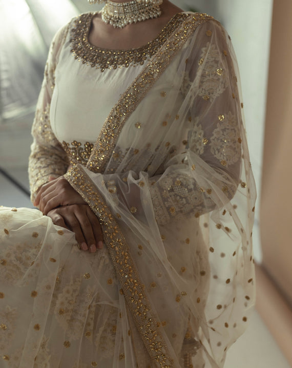 Padmaavat White Lehenga
