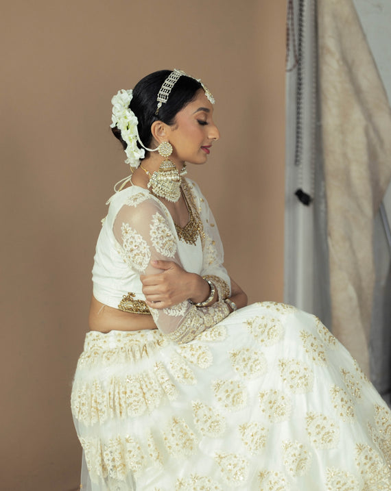 Padmaavat White Lehenga
